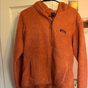 Patagonia Vibrant Orange Fleece Jacket